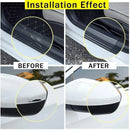 Car Door Sill Protector Edge Sticker Carbon Fiber Rubber Diy Guard Bumper Strip