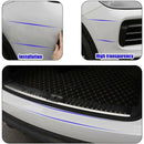 Car Door Sill Protector Edge Sticker Carbon Fiber Rubber Diy Guard Bumper Strip