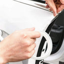 Car Door Sill Protector Edge Sticker Carbon Fiber Rubber Diy Guard Bumper Strip