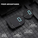 Car Visor Sunglasses Holder Clip with Card Slot for Sun Visor Organiser Storage