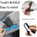 Car Visor Sunglasses Holder Clip with Card Slot for Sun Visor Organiser Storage