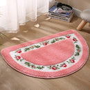 Non Slip Entry Mat Indoor Outdoor Mat Washable Foot Mat Foyer Bedroom - Pink