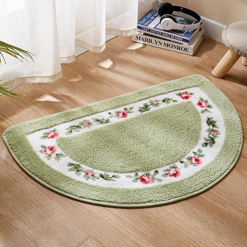 Non Slip Entry Mat Indoor Outdoor Mat Washable Foot Mat Foyer Bedroom - Pink