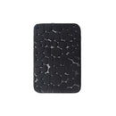 40x60cm Non-Slip Memory Foam Bath Mat Super Absorbent Floor Rug for Bathroom Use - Black