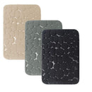 40x60cm Non-Slip Memory Foam Bath Mat Super Absorbent Floor Rug for Bathroom Use - Black