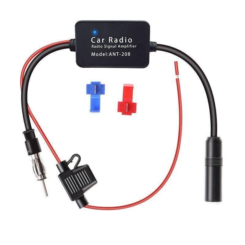 Car Hidden Aerial Radio Antenna Reception Booster Strengthen 25db 12V AU