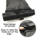 2PCS Car Back Seat Trash Bag Hanging Rubbish Bin Foldable Storage
