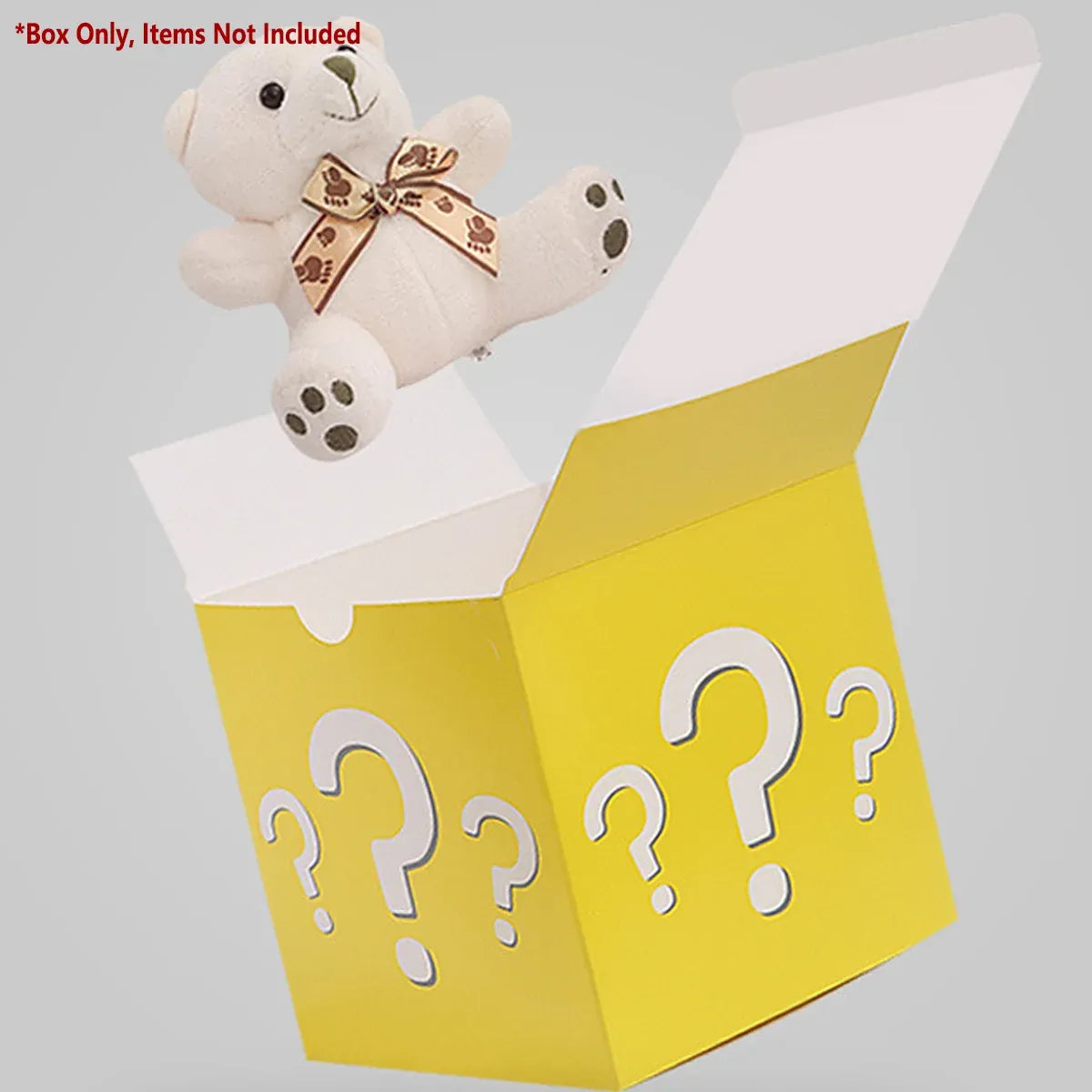 50pcs Blind Box Empty Gift Box Surprise Carton Packaging Mystery Prize Storage
