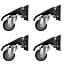 4pcs High Load Bearing Casters Worktable Mobile Casters Heavy Duty Wheel Roller