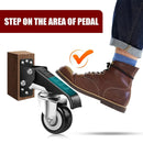 4pcs High Load Bearing Casters Worktable Mobile Casters Heavy Duty Wheel Roller