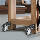 4pcs High Load Bearing Casters Worktable Mobile Casters Heavy Duty Wheel Roller