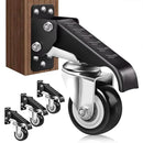 4pcs High Load Bearing Casters Worktable Mobile Casters Heavy Duty Wheel Roller
