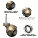 4PCS Office Chair Caster Wheels Furniture Pulley Wear Resistant Rollers Use