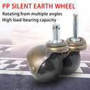 4PCS Office Chair Caster Wheels Furniture Pulley Wear Resistant Rollers Use