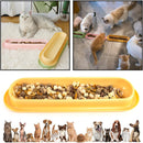 Extended Cat Bowl Pet Bowl Feeding Basin Drinking Water Cat Bowl for Cats - Pink