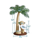 1-Piece Coconut-Style Cat Scratching Post, Green