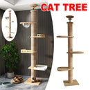 Cat Toy Cat Climbing Frame Floor Standing Multi Functional Cat Tree Pet Furniture - Simple Cat Tree