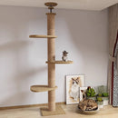 Cat Toy Cat Climbing Frame Floor Standing Multi Functional Cat Tree Pet Furniture - Simple Cat Tree