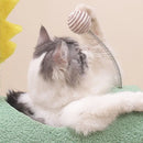Climbing Frame Cat Scratching Post Jumping Platform Pet Toys for Cats and Kitten - Yellow