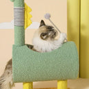 Climbing Frame Cat Scratching Post Jumping Platform Pet Toys for Cats and Kitten - Yellow