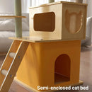 Multi Functional Cat Climbing Tree Tower Stand House Furniture Activity Center - Green