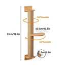 Cat Climbing Frame Wall Post Flax Rope Scratcher Hanging Toy Furniture Kittens