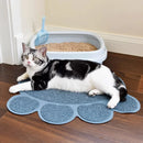 Cat Litter Mat Two Pieces Soft Pet Foot Pad Mat For Dog And Cat Toilet Training