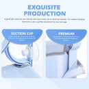 Cat Hammock for Wall Window Glass Suction Cup Style Comfortable Space Saving - Blue