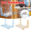 Cat Hammock for Wall Window Glass Suction Cup Style Comfortable Space Saving - Blue