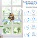 Cat Hammock for Wall Window Glass Suction Cup Style Comfortable Space Saving - Yellow