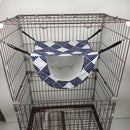 Cat Hammock Hanging Bed Cage Nest Soft Pet House Basket Cat Sleeping Supplies - Blue Whale
