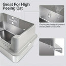 5-Piece Grey Cat Litter Box Set