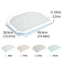 Anti Spill Cat Litter Mat Double Layer Pet Toilet Mat for Litter Box - Green