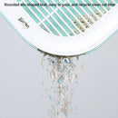 Anti Spill Cat Litter Mat Double Layer Pet Toilet Mat for Litter Box - Green