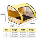 Foldable Pet Tent Large Cat Nest Indoor Cage Enclosure Kitten Delivery Space - S