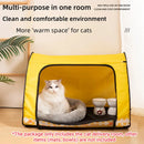 Foldable Pet Tent Large Cat Nest Indoor Cage Enclosure Kitten Delivery Space - S