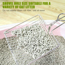 1-Piece Metal Cat Litter Scoop