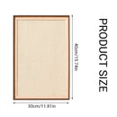Sisal Cat Scratching Board Durable Space Saving for Indoor Cats Kittens Play