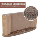 Leopard Print Cat Scratcher Board Durable Cardboard Surface for Claw Sharpening