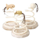 Durable Cat Scratching Board Interactive Scratch Pad Toy for Cats and Kittens - Fish
