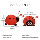 Sisal Cat Scratching Board Toy Ladybug Design Wear Resistant Cat Scratch Post
