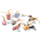 Cat Toys Set 7PCS Interactive Kitten Toys Durable for Indoor Cats Kittens Use