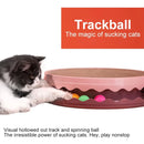 Cat Scratcher Turntable Toy Large Round Corrugated Board Nest Scratch Resistant - Yellow