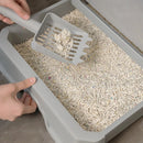 Large Fully Enclosed Cat Litter Box Cat Toilet Pet Litter Tray Odor Control - Green