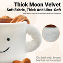 Cat Bed Coffee Cup Shape Cartoon Pet Bed Soft Nest Small Pets Sleeping Indoor