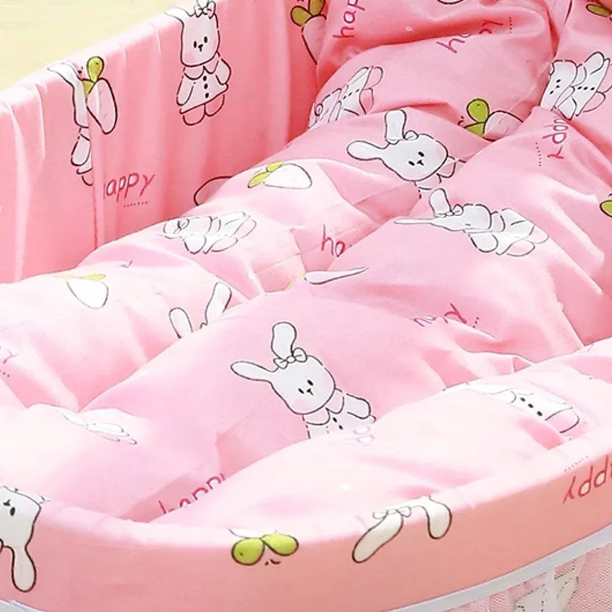 Cat Kennel Universal Cat Sleeping Nest Princess Style Lace Pet Special Kitten Cyber Red Mat - Blue