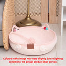 Woven Rattan Cat Bed Nest with Scratching Surface Washable Durable All Season