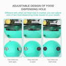 Cat Treat Dispenser Toy Ball Kitten Selfplay Interactive Tumbler Multifunction - Red
