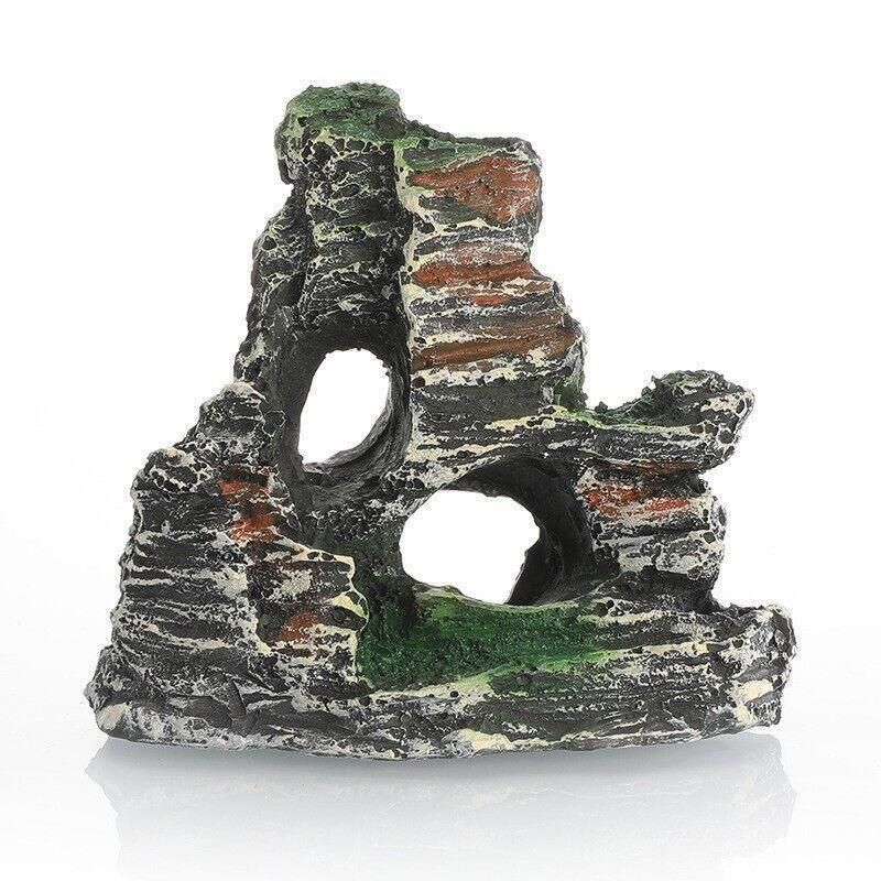 Aquarium Rockery Landscaping Cave Mountain View Decoration Ornament Fish Tank - GS1002