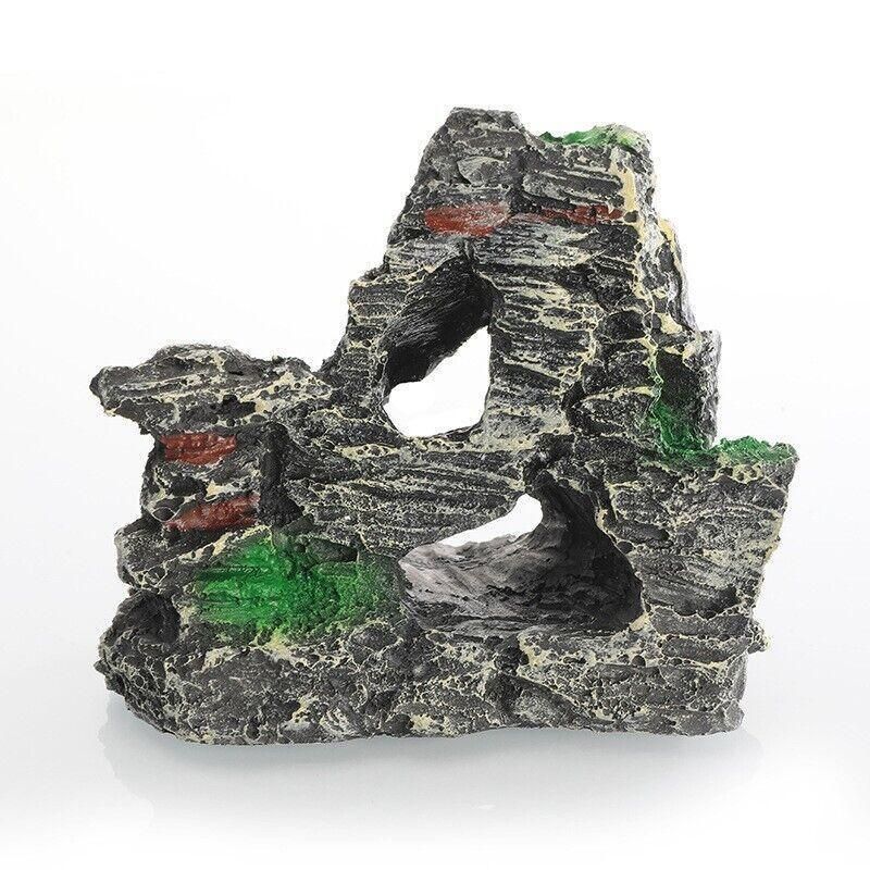 Aquarium Rockery Landscaping Cave Mountain View Decoration Ornament Fish Tank - GS1003